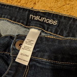 Maurices bootcut Jeans size 22